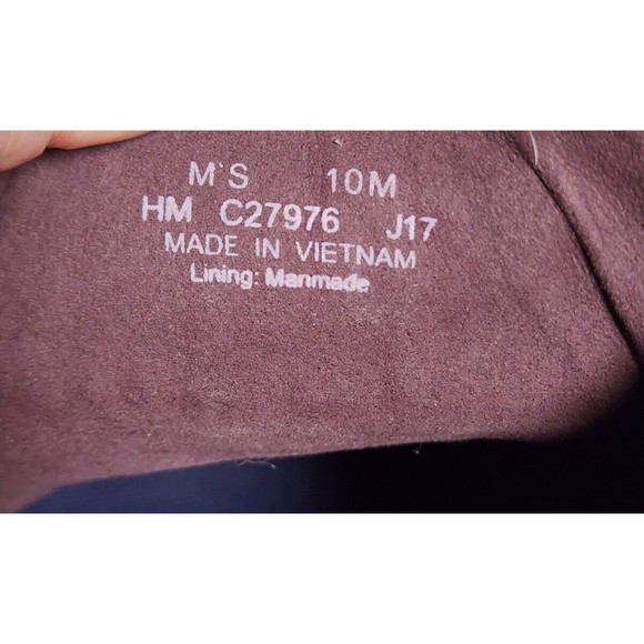 Cole Haan Burgundy Suede Sneakers Size 10 Mens - Picture 6 of 6